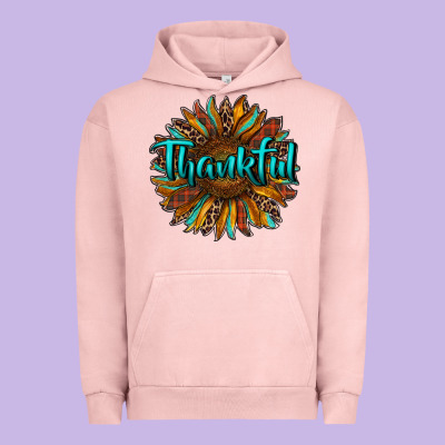 Thankful Sunflower Urban Hoodie Designed By Ranaportraitstore