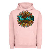 Pigment Salmon thankful sunflower Urban Hoodie - RanaPortraitStore