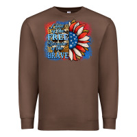 Chestnut Patriotic Sunflower Premium Sweatshirt - Jasminsmagicworld