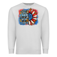 Dove Grey Patriotic Sunflower Premium Sweatshirt - Jasminsmagicworld