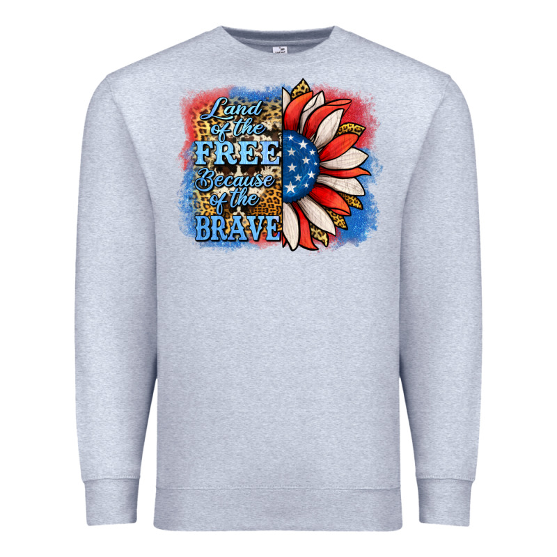 Patriotic Sunflower Premium Sweatshirt by Jasminsmagicworld | Teevron