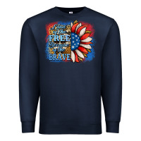 Navy Patriotic Sunflower Premium Sweatshirt - Jasminsmagicworld