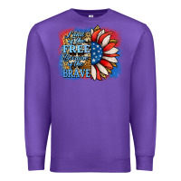 Purple Patriotic Sunflower Premium Sweatshirt - Jasminsmagicworld