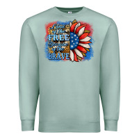 Seafoam Patriotic Sunflower Premium Sweatshirt - Jasminsmagicworld