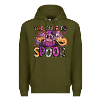 Army Green wicked cute too cute to spook Premium Hoodie - BarkalooDesign