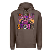 Coffee wicked cute too cute to spook Premium Hoodie - BarkalooDesign