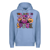 Colony Blue wicked cute too cute to spook Premium Hoodie - BarkalooDesign
