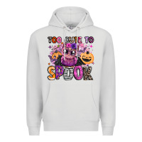 Dove Grey wicked cute too cute to spook Premium Hoodie - BarkalooDesign