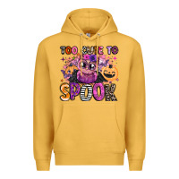 Mustard wicked cute too cute to spook Premium Hoodie - BarkalooDesign