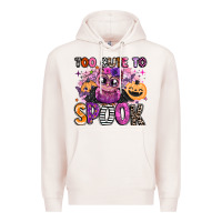 Pale Pink wicked cute too cute to spook Premium Hoodie - BarkalooDesign