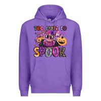 Purple wicked cute too cute to spook Premium Hoodie - BarkalooDesign