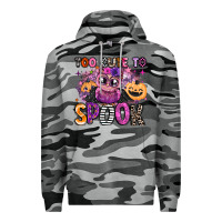 Slate Camo wicked cute too cute to spook Premium Hoodie - BarkalooDesign