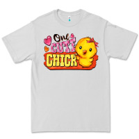 Dove Grey one cute chick Premium Tee - FaDigitalArtStudio