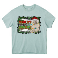 Arona merry and bright pomeranian Heavy Core Tee - RanaPortraitStore