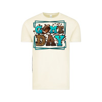 Vintage Arctic Game day American Football leopard frame Vintage Tee - LillyAllenDesigns