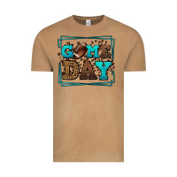 Vintage Camel Game day American Football leopard frame Vintage Tee - LillyAllenDesigns