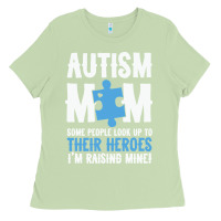 Matcha lil autism mom Ladies Tee - CowhideDigitalArt