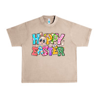 French Oak Hoppy Easter Urban Heavy Tee - CowhideDigitalArt