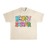 Sandshell Hoppy Easter Urban Heavy Tee - CowhideDigitalArt