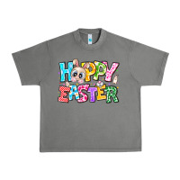 Tornado Hoppy Easter Urban Heavy Tee - CowhideDigitalArt