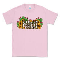 Bubblegum Pink Cactus Cowhide Sunflower Mama and Mini Set Classic Tee - Jasminsmagicworld
