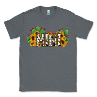 Charcoal Heather Cactus Cowhide Sunflower Mama and Mini Set Classic Tee - Jasminsmagicworld