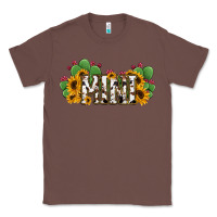 Chestnut Cactus Cowhide Sunflower Mama and Mini Set Classic Tee - Jasminsmagicworld