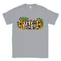 Heather Grey Cactus Cowhide Sunflower Mama and Mini Set Classic Tee - Jasminsmagicworld