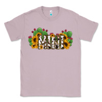 Lilac Cactus Cowhide Sunflower Mama and Mini Set Classic Tee - Jasminsmagicworld