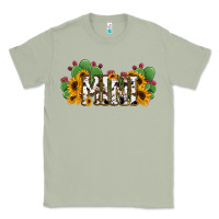 Matcha Cactus Cowhide Sunflower Mama and Mini Set Classic Tee - Jasminsmagicworld