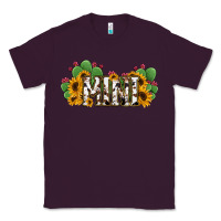 Plum Cactus Cowhide Sunflower Mama and Mini Set Classic Tee - Jasminsmagicworld