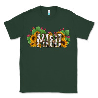 Sports Green Cactus Cowhide Sunflower Mama and Mini Set Classic Tee - Jasminsmagicworld