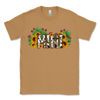 Toasted Coconut Cactus Cowhide Sunflower Mama and Mini Set Classic Tee - Jasminsmagicworld