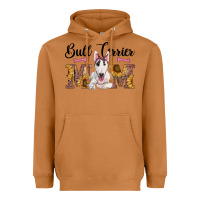 Western Bull Terrier Mom Heavyweight Hoodie | Teevron