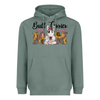 Sage western bull terrier mom Heavyweight Hoodie - RanaPortraitStore