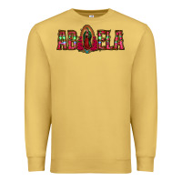 Antique Gold abuela floral aztec leopard Premium Sweatshirt - Jasminsmagicworld