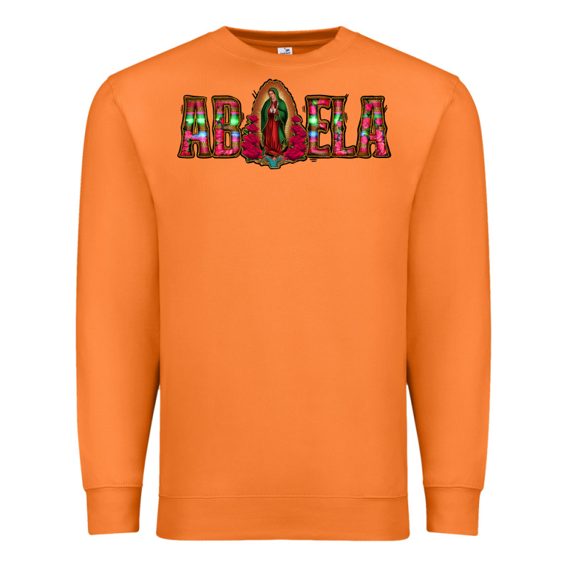 Abuela Floral Aztec Leopard Premium Sweatshirt by Jasminsmagicworld | Teevron