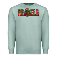 Seafoam abuela floral aztec leopard Premium Sweatshirt - Jasminsmagicworld
