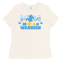 Bone LIL Autism Mom Ladies Tee - CowhideDigitalArt
