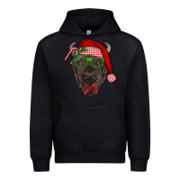 Black christmas bison Urban Hoodie - RanaPortraitStore