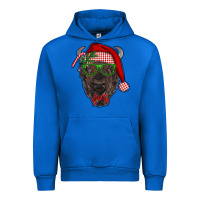 Cobalt christmas bison Urban Hoodie - RanaPortraitStore