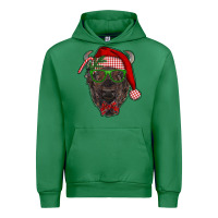 Emerald christmas bison Urban Hoodie - RanaPortraitStore