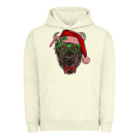 Pigment Pistachio christmas bison Urban Hoodie - RanaPortraitStore