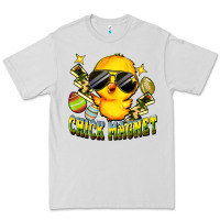 Dove Grey chick magnet Premium Tee - FaDigitalArtStudio