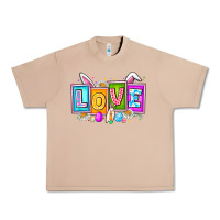 Burro Love Easter Urban Heavy Tee - CowhideDigitalArt