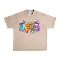 French Oak Love Easter Urban Heavy Tee - CowhideDigitalArt