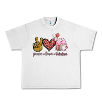 Lunar Rock Peace Love Valentines Gnomes Urban Heavy Tee - Jasminsmagicworld