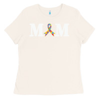 Bone LIL Autism Mom Ladies Tee - CowhideDigitalArt
