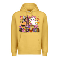 Antique Gold my 1st halloween Premium Hoodie - BarkalooDesign