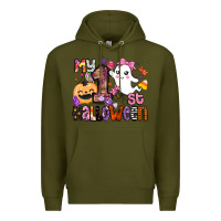 Army Green my 1st halloween Premium Hoodie - BarkalooDesign